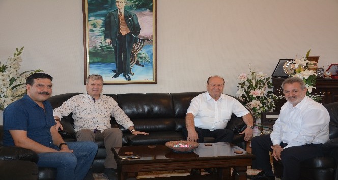 Başkan Özakcan’dan güven tazeleyen Çetindoğan’a ziyaret