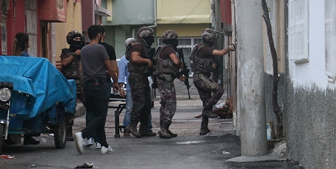 Torbacılara şafak vakti baskın