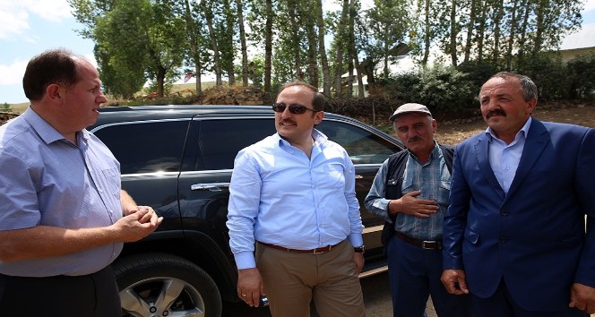 Vali Ali Hamza Pehlivan Yukarı ve Aşağı Pınarlı Köylerini ziyaret etti