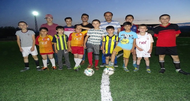 Hisarcık’ta Yaz Futbol Okulu açıldı