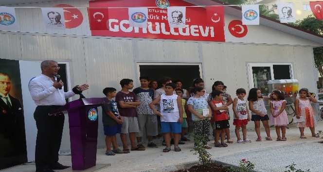Mezitli’de 11. gönüllü evi Atatürk Mahallesi’nde açıldı