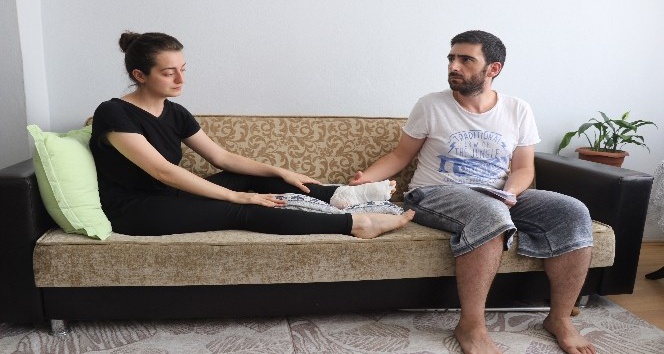 Kırık ayak parmağı yerine sağlam parmağı ameliyat edip platin taktılar
