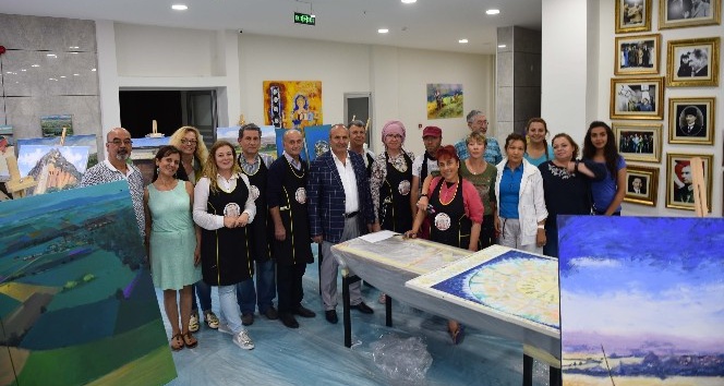 Taşköprü Belediyesi 3. Uluslararası Resim Çalıştayı başladı