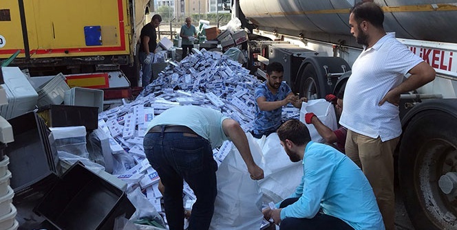 Polis bile şoke oldu! Tam 50 bin paket