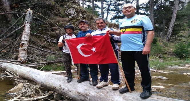 Sandıklı Doğa Sporları gönüllüleri Tokalı kanyonu başarıyla geçti