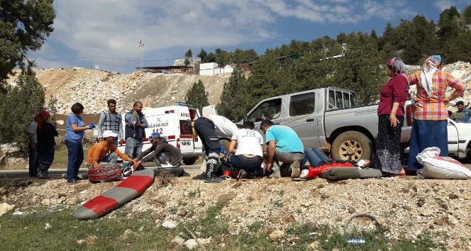 Mersin’de feci kaza: 4 ağır yaralı