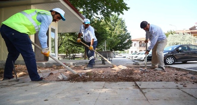 Aksaray’da belediye çalışmaları sürüyor