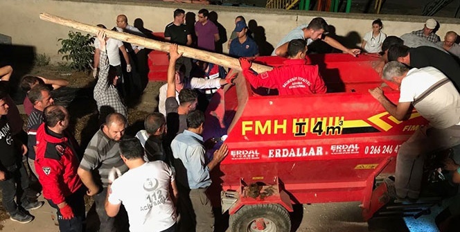 Çiftçinin feci ölümü! Yardıma koştular ama...
