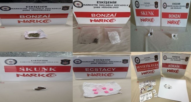 Eskişehir’de uyuşturucu operasyonu