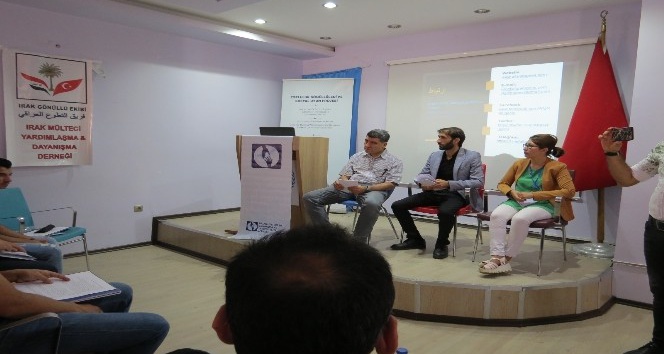 Afgan Mülteciler Derneği, Iraklı mülteciler için toplantı düzenledi