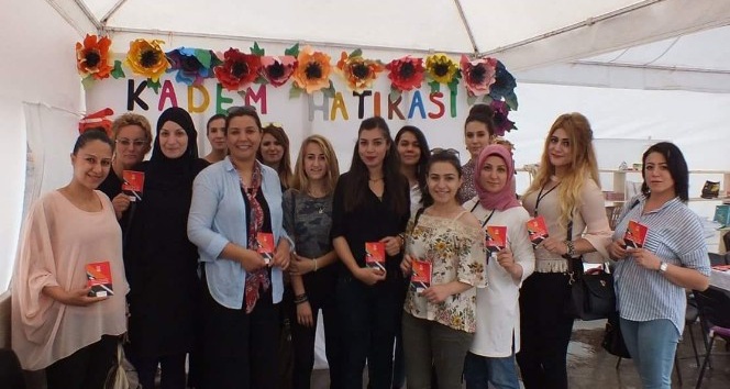 Kırşehirli kadın gazetecilerden kadem faaliyetlerine destek