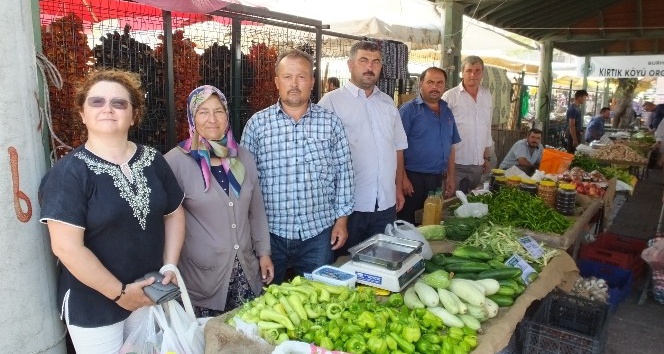 Burhaniye’de Organik Pazarı açıldı