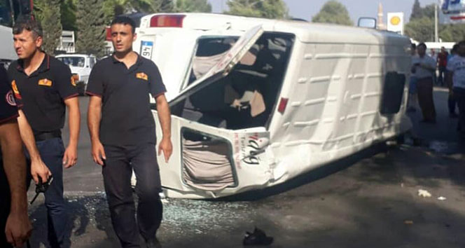 Kahramanmaraş’ta trafik kazası: 3’ü ağır 12 yaralı