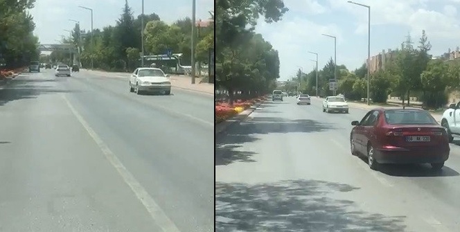 Otomobili görenler şaşkına döndü!
