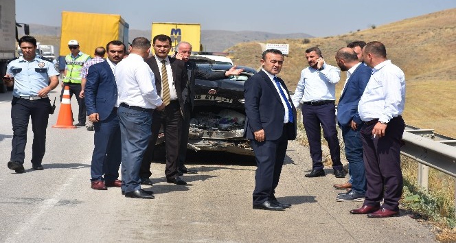 Kırıkkale’de zincirleme kaza: 1’i çocuk 11 yaralı