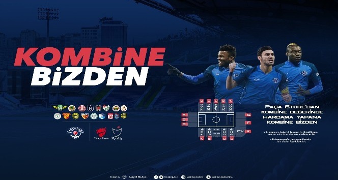 Kasımpaşa’dan kombine kampanyası