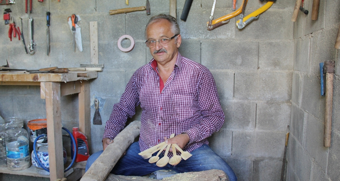 Dededen toruna 5 kuşaktır şimşir kaşık üretiyorlar