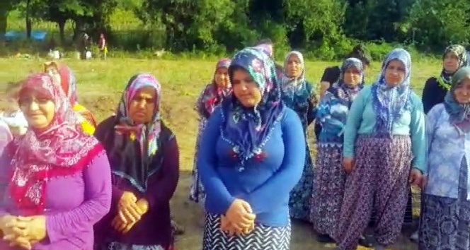 Baraj inşaatının yapıldığı köyde vatandaşlar nöbet tutuyor