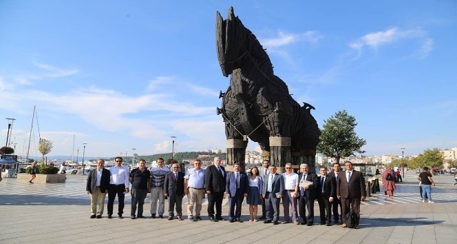 Avrupa Birliği Türkiye Delegasyonundan Çanakkale Valiliğine ziyaret