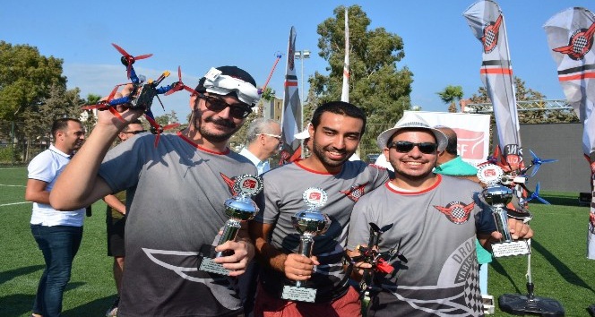 Uluslararası Drone Şampiyonası Türkiye etabında şampiyon belli oldu