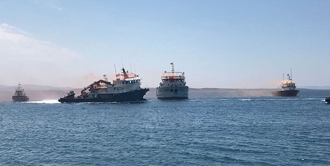 Esir Türk gemileri 9 yıl sonra geri döndü!
