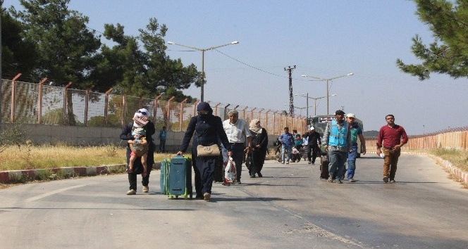 Ramazan Bayramı için giden Suriyelilerden 3 bin 190’nı Türkiye’ye geri dönmedi