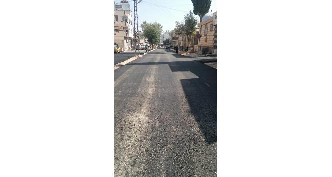Dereboyu Caddesinin asfaltı tamamlandı