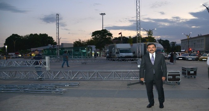 Neşet Ertaş Kültür Festivali hazırlıkları tamamlandı