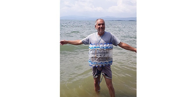 Pet şişelerden öyle bir şey yaptı ki