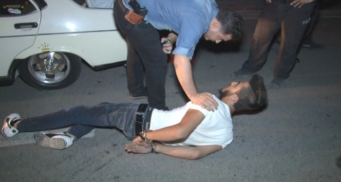 "Basık Çocuk" polisten kaçamadı