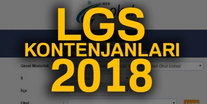 2018 İl İl LGS boş kontenjanların LİSTESİ! MEB hangi liselerde boşluk var? LGS boş kontenjanlar 2018