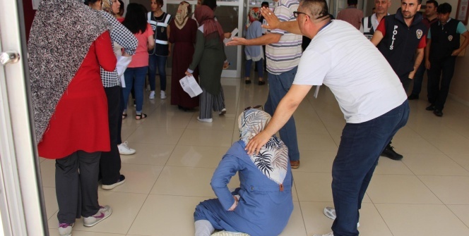 Şoke eden görüntü!