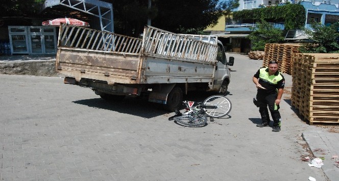 Bayramiç’te meydana gelen trafik kazasında 1 kişi yaralandı