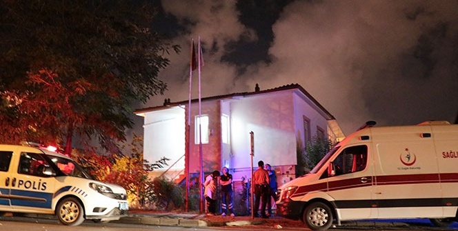 Drift ile yolu kesilmişti... O ambulansa saldırı!
