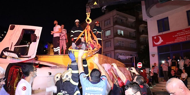 Yasağa rağmen yine yaptılar! Bu kez vinç devreye girdi
