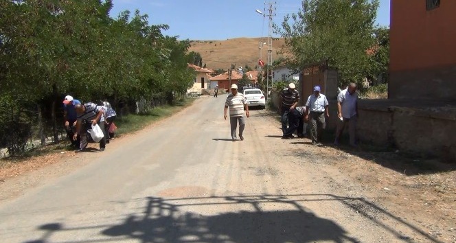 Köyleri temiz kalsın diye seferber oldular