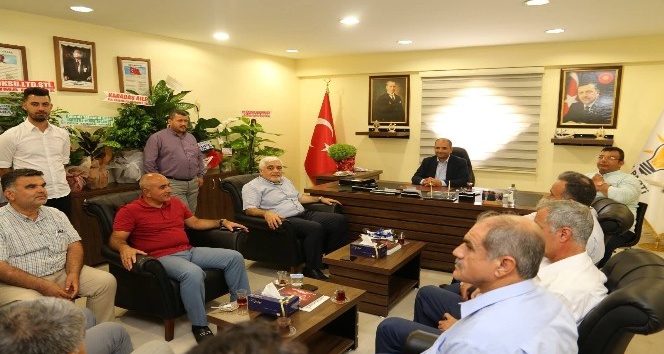Ak Parti İl Başkanı Karataş’a hayırlı olsun ziyareti