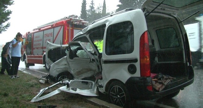 Samsun’da feci kaza: 7 yaralı
