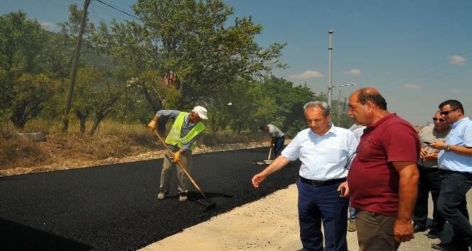 Akşehir’de asfaltlama seferberliği