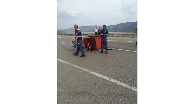 Kargı’da trafik kazası: 1 yaralı