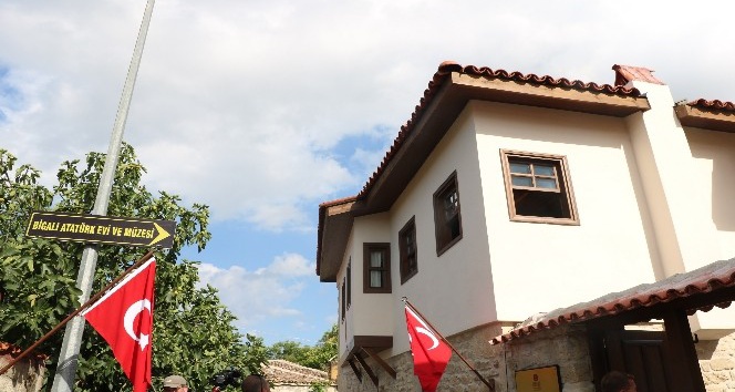 ‘Atatürk Evi Müzesi’ törenle açıldı