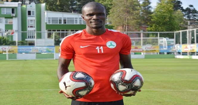 Giresunspor’un gol umudu Abiola lige hazır