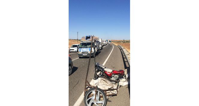 Şanlıurfa’da trafik kazası: 1 ölü, 2 yaralı