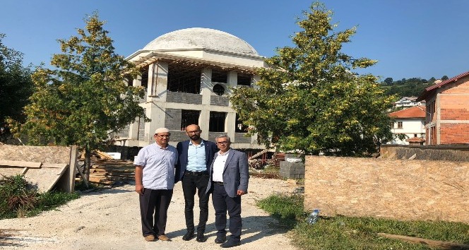 Kardeş  Şehir  Olova’da  Ahi Evran-ı Veli Kırşehir Cami yapımı çalışmaları