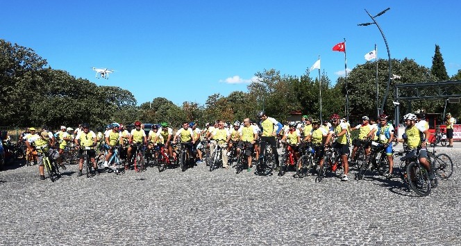 Troia’dan Bergama’ya 3. UNESCO Dünya Mirası Yolunda Bisiklet Turu’nun startı verildi