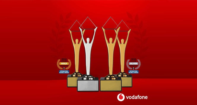 Vodafone Türkiye’ye 4 Stevie ödülü birden