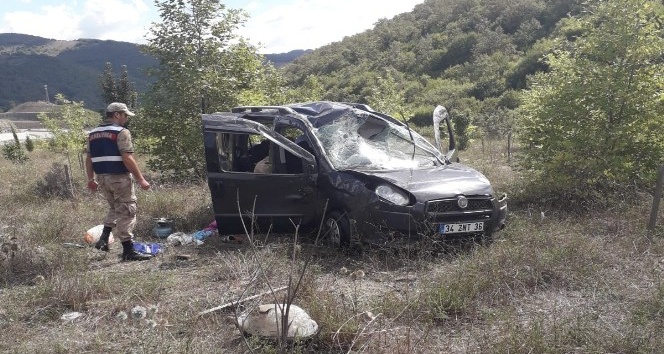 Samsun’da trafik kazası: 1 ölü, 1 yaralı
