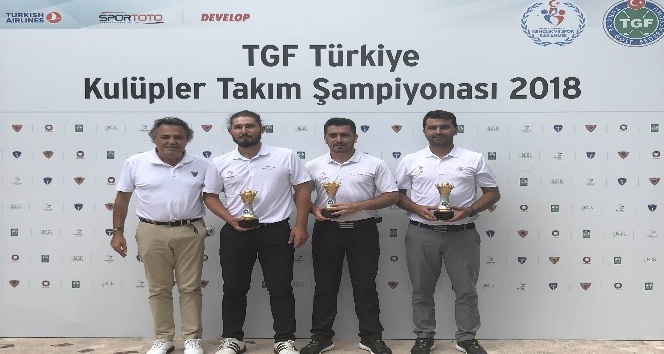 TGF Türkiye Kulüpler Takım Şampiyonası’nda zafer National Golf Kulübü’nün