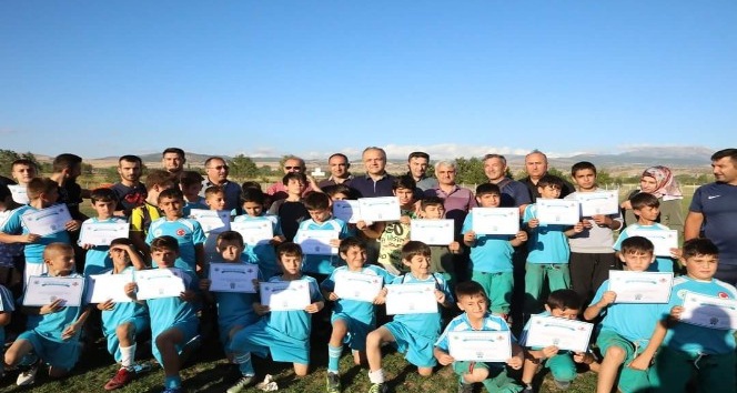 Belediye Suluovalı çocukları tatilde sporla buluşturdu