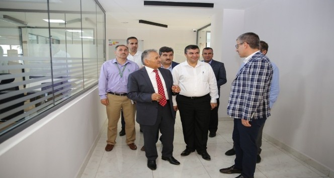 AK Parti Kayseri İl Başkanı Şaban Çopuroğlu’nun Referans Belediye Melikgazi Ziyareti